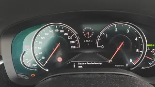 BMW 5  G30 reset oil service