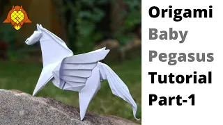 Origami Pegasus Tutorial Part-1 (Shubham Mathur)