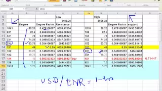 Trade using the W.D.Gann angle technique