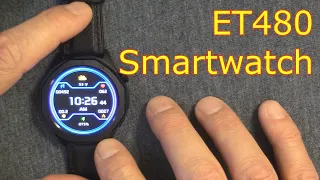 ET480 Smartwatch | Non-invasive Blood Glucose Uric Acid Lipids HR SPO2 body temp body composition