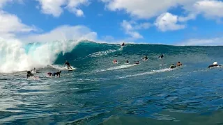 RAW POV PERFECT PADDLE OUT TURNS INTO NIGHTMARE SESSION!