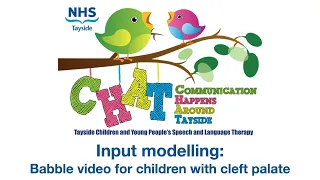 Input modelling: Babble for children with cleft palate