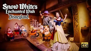 Snow White's Enchanted Wish On Ride Low Light 4K POV Disneyland 2022 12 13