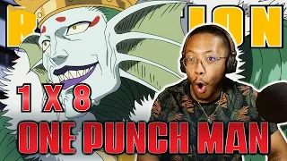 One Punch Man 1x8 - The Deep Sea King - REACTION & REVIEW