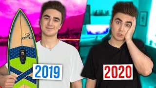 ЛЕТО 2019 VS ЛЕТО 2020 ( каждые летние каникулы такие 2 )