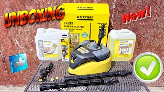 Karcher T-Racer Surface Cleaner T 7 PLUS & Vario Power Jet Short 360° VP 180 S  / Unboxing & Test