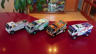 Tatra rallye naklaďáky / trucks, 1/43