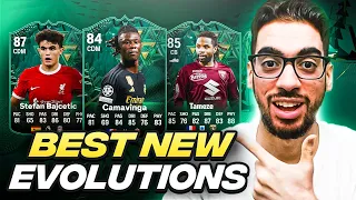 THE BEST *NEW* META EVOLUTION CARDS TO EVOLVE IN FC 24 ULTIMATE HIGH VISIBILITY