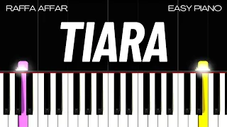 Raffa Affar - Tiara (EASY PIANO TUTORIAL)