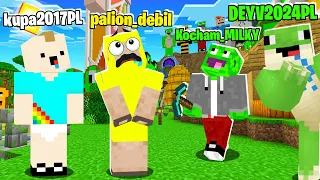 Zamieniliśmy NASZE NICKI na HASŁA do Minecraft z Palion, Lolo, Bolo