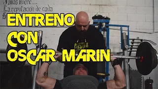 Entreno con Óscar Marín