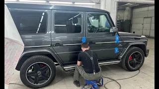 Ремонт, восстановление, окраска на примере G-Class