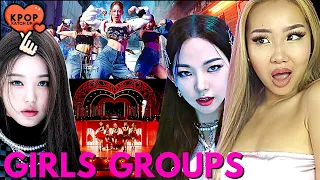 KpopKatchUp💗[GIRL GROUPS]  (G)IDLE, RED VELVET, AESPA, IVE, DREAMCATCHER, LE SSERAFIM | REACTION