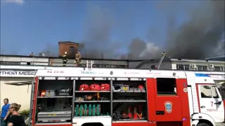 Пожар на ПЭМЗ в цехе Ликариона