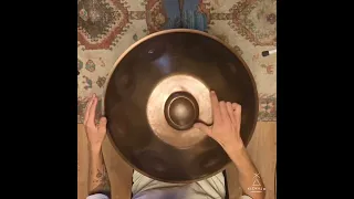 TIZNAJO Handpan - F#2 High Nordlys 16 - Demo by @lukasnadenau