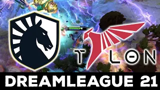 OFFLANE EARTH SPIRIT !! TALON ESPORTS vs TEAM LIQUID - DREAMLEAGUE S21 DOTA 2