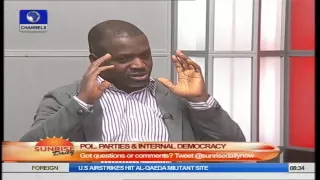 Sunrise Daily: Tola Odubajo Speaks on POL Parties and Internal Democracy PT1