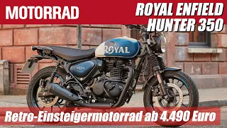 Royal Enfield Hunter 350: Retro-Einsteigermotorrad ab 4.490 Euro