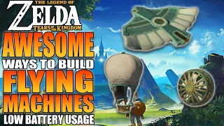 Awesome Flying Vehicle Builds For Fast Exploration In Zelda Tears Of The Kingdom