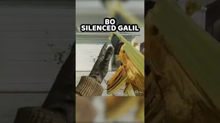 Black Ops 1 Silenced Galil VS Cold War Silenced Grav Comparison #shorts