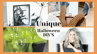 UNIQUE INDOOR HALLOWEEN DECOR IDEAS | HALLOWEEN DIYs