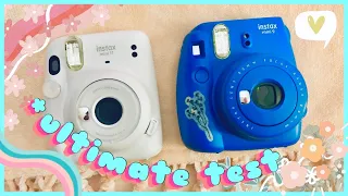 BEST INSTANT PHOTO CAMERA 2020?! Comparing the Mini Fujifilm Polaroid 9 versus the NEW 11 Camera