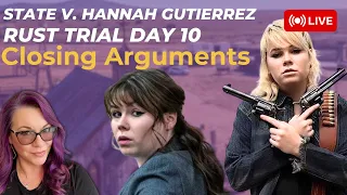 State v Hannah Gutierrez Rust Armorer Trial Day 10 - Closing Arguments