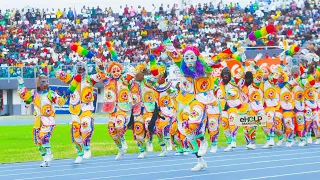 African Games 2023 Closing Ceremony : Takoradi Tumus Masqueraders Colorful Display