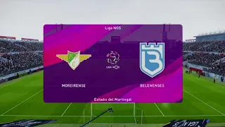 Moreirense vs Belenenses SAD | PES 20 Liga NOS Live Gameplay