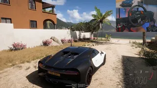 Forza Horizon 5 4k game Bugatti Chiron Sunday Ride with music owner of gameplay in the description