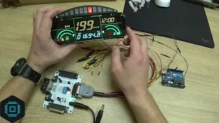 ✅CF MOTO X6 скручиваем пробег с помощью Arduino Uno