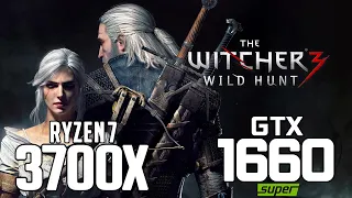 The Witcher 3 on Ryzen 7 3700x + GTX 1660 SUPER 1080p, 1440p benchmarks!