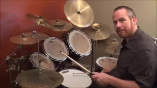 Linkin Park "Faint" - How to play on the Drums