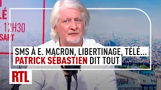 SMS à Emmanuel Macron, libertinage, télé... Patrick Sébastien dit tout dans "On Refait La Télé"