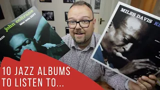 10 JAZZ ALBUMS (to listen to before you die!) #DansVlog