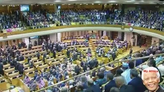 Parliament. DA Walks Out With EFF.