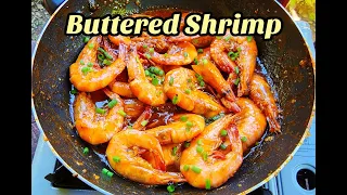 Garlic Butter Shrimp (Buttered Shrimp)