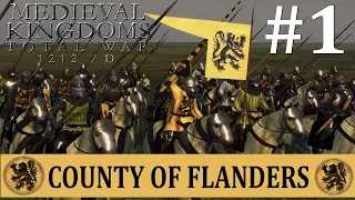 County of Flanders: Medieval Kingdoms Total War 1212 AD  Campaign #1