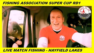 Fishing Association Super Cup Rd1 - Hayfield Lakes - Adams Lake - Live Match Footage