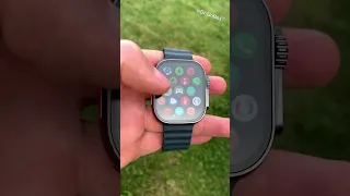 Apple Watch Ultra Replica: W69 Ultra 2GB Display Test in Full Sun #shorts #viral #apple #video #test