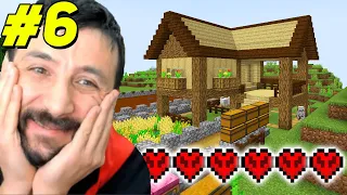 YUGO'nun EVİ 😀 ÖLDÜN ÇIK HARDCORE 1.20 Minecraft 6.Bölüm