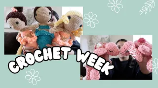 WEEK OF CROCHET | WEEK IN MY LIFE VLOG | INVENTORY RESTOCK