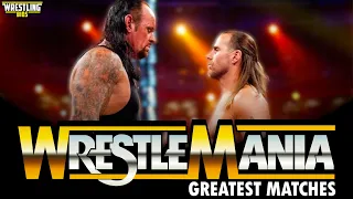 The Greatest WrestleMania Matches From 1-39