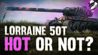 Lorraine 50t - Hot or Not? Was kann der französische Stufe 9 Heavy? [WoT - DE - Gameplay]