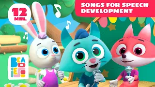 Beadies — Songs for Speech Development — Collection of Kids' Songs — Developmental Cartoon