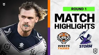 Wests Tigers v Melbourne Storm | Match Highlights | Round 1, 2022 | NRL