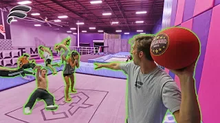 DODGEBALL AT SUPER TRAMPOLINE PARK!