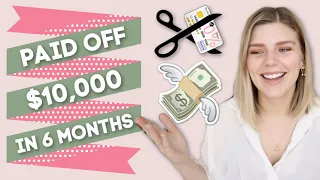 How I Paid Off $10,000 of Credit Card Debt in 6 Months