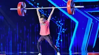 Băcăuanii au Talent! Amelia Călin | Fetița de 9 ani, demonstraţie de putere la Românii au Talent!