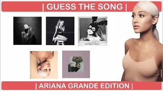 GUESS THE SONG IN 2 SECONDS CHALLENGE | ARIANA GRANDE